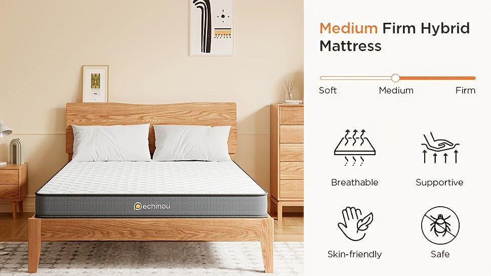 Pocket Coil Mattress Storage Shelve USA.